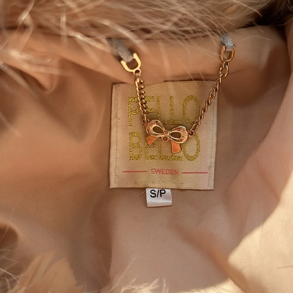 Fluffy feather jacket - Picture 3 of 5